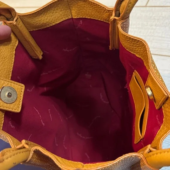 Hammitt Limited Edition Oliver Medium top handle bag - Apricot Tan Snake - Picture 6 of 6